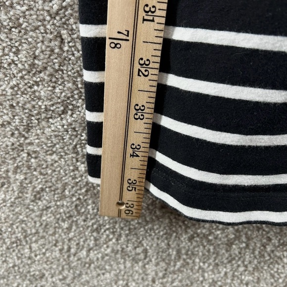 Old Navy Medium Striped Black and White Dress - Picture 6 of 6